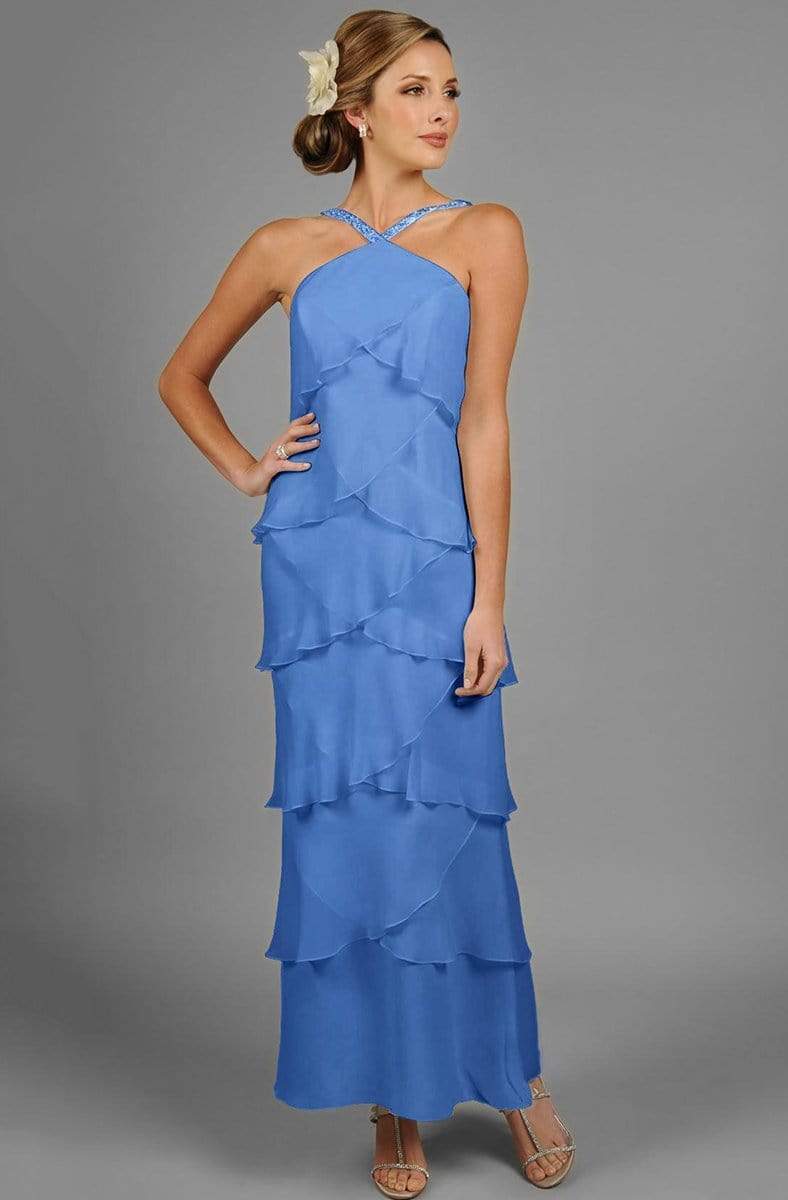 Alexander by Daymor 3451 - Long Sheath Dress