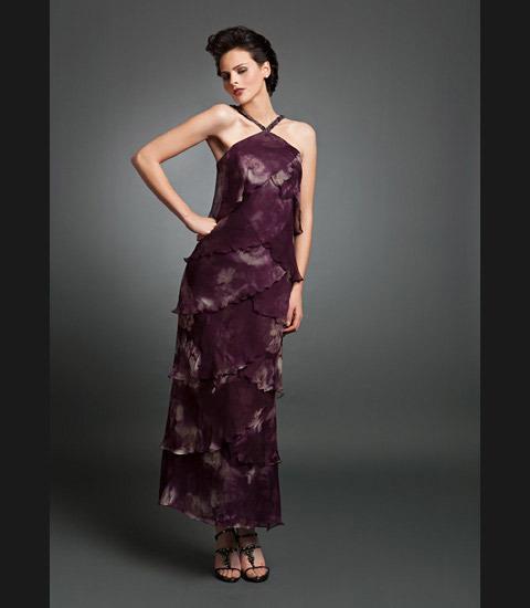 Alexander by Daymor - 34512 Beaded Neck Layered Dress Mother of the Bride Dresses