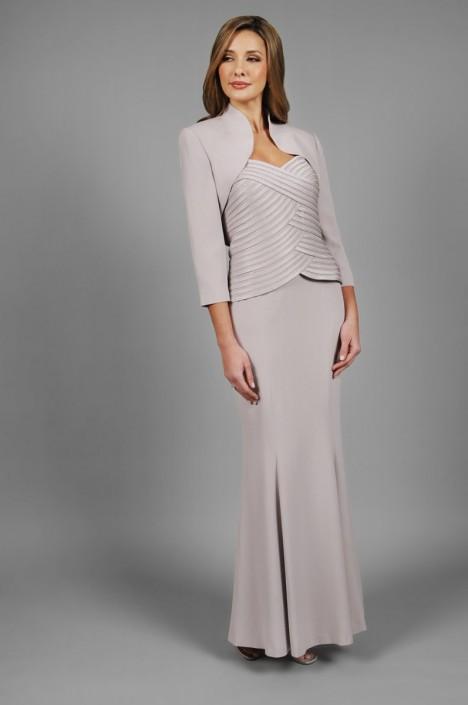 Alexander by Daymor - Three Piece Sweetheart Trumpet Dress 707003 Mother of the Bride Dresses 2 / New Champagne