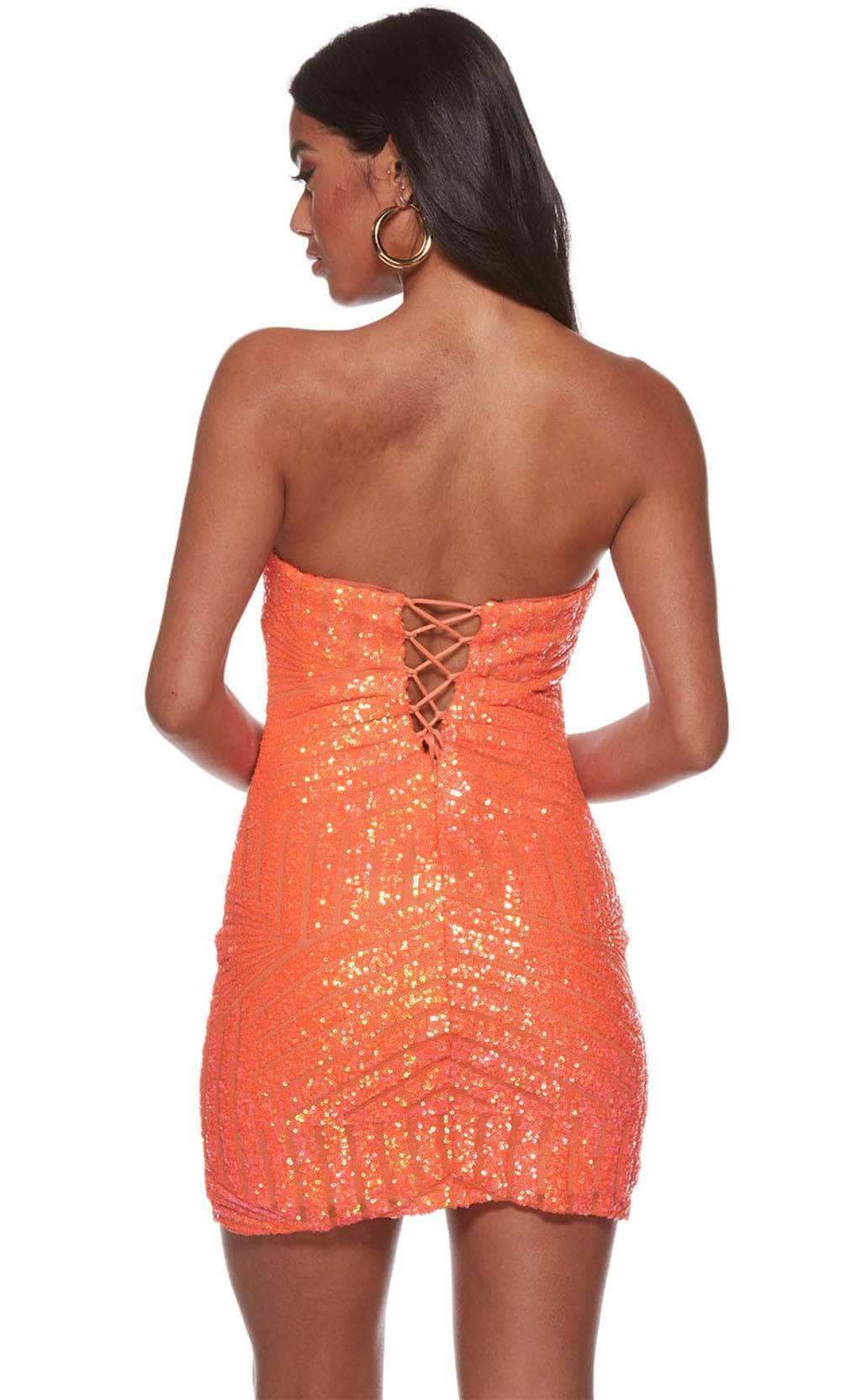 Alyce Paris 4631 - Strapless Fitted Homecoming Dress Party Dresses