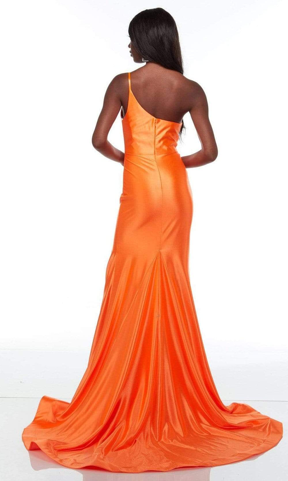 Alyce Paris - 61159 Asymmetrical Bodice Long Gown Special Occasion Dress