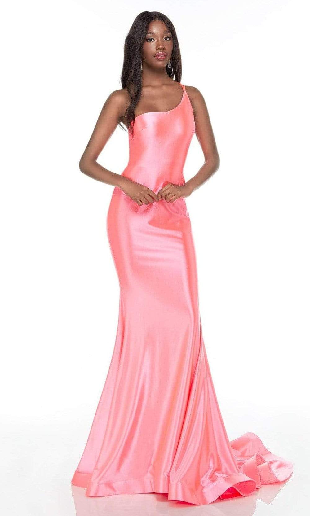 Alyce Paris - 61171 Asymmetrical Bodice Gown Special Occasion Dress