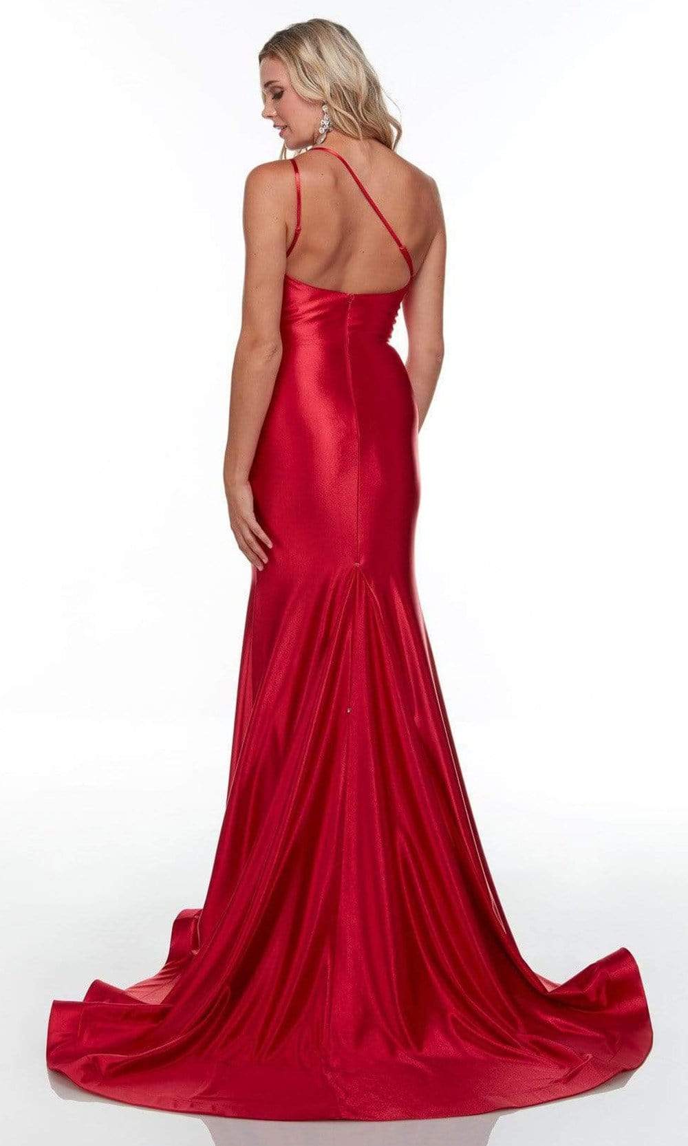 Alyce Paris - 61171 Asymmetrical Bodice Gown Special Occasion Dress