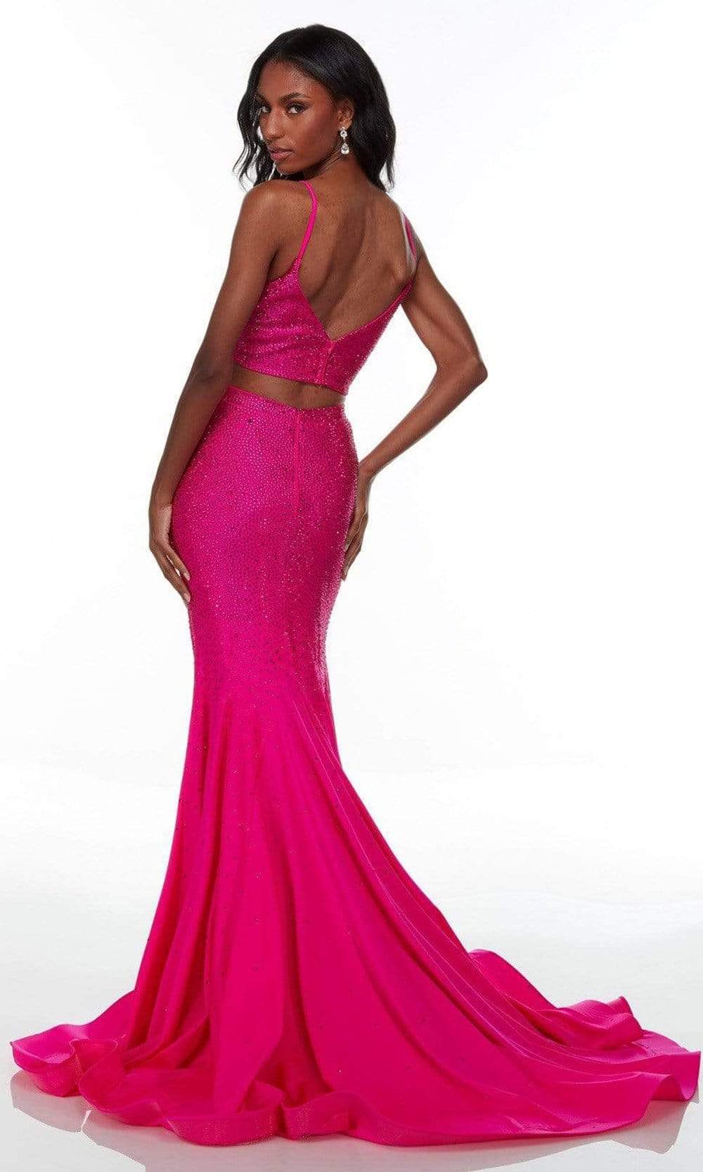 Alyce Paris - 61188 Beaded V-Neck Two Piece Dress Prom Dresses
