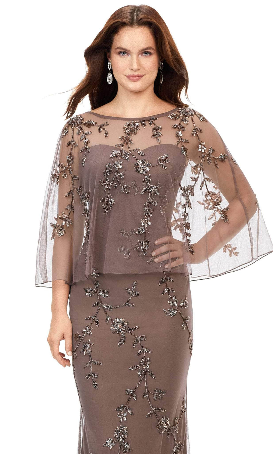 Ashley Lauren 11211 - Strapless With Overlay Evening Dress Special Occasion Dress