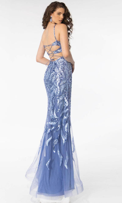 Ava Presley 39220 - Sequin Embellished V-Neck Prom Dress Special Occasion Dresses