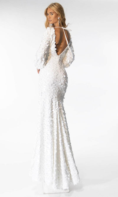 Ava Presley 39256 - Long Sleeve Embellished Dress Special Occasion Dresses