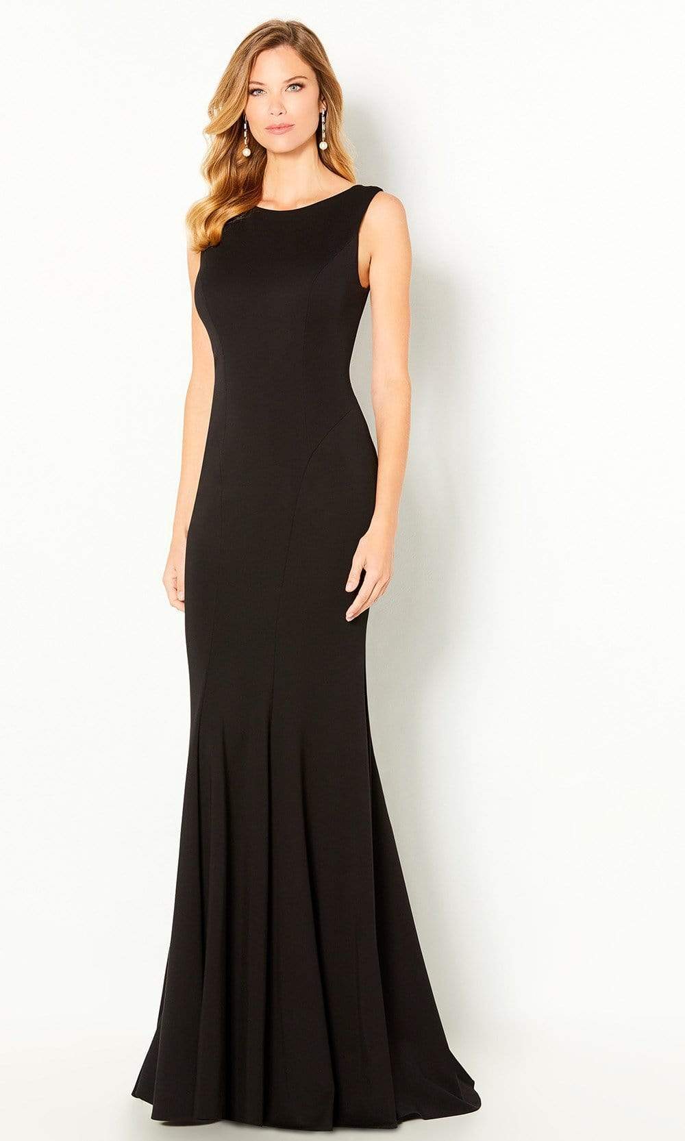 Cameron Blake - 220642 Sleeveless V-Neck Long Dress