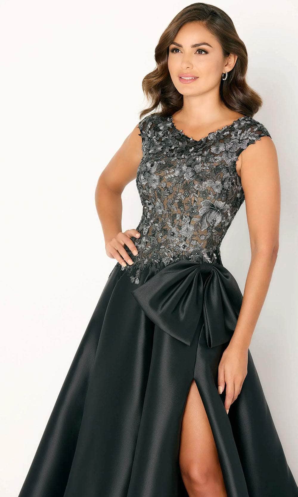 Cameron Blake CB778 - Cap Sleeve Embroidered Evening Dress Evening Dresses