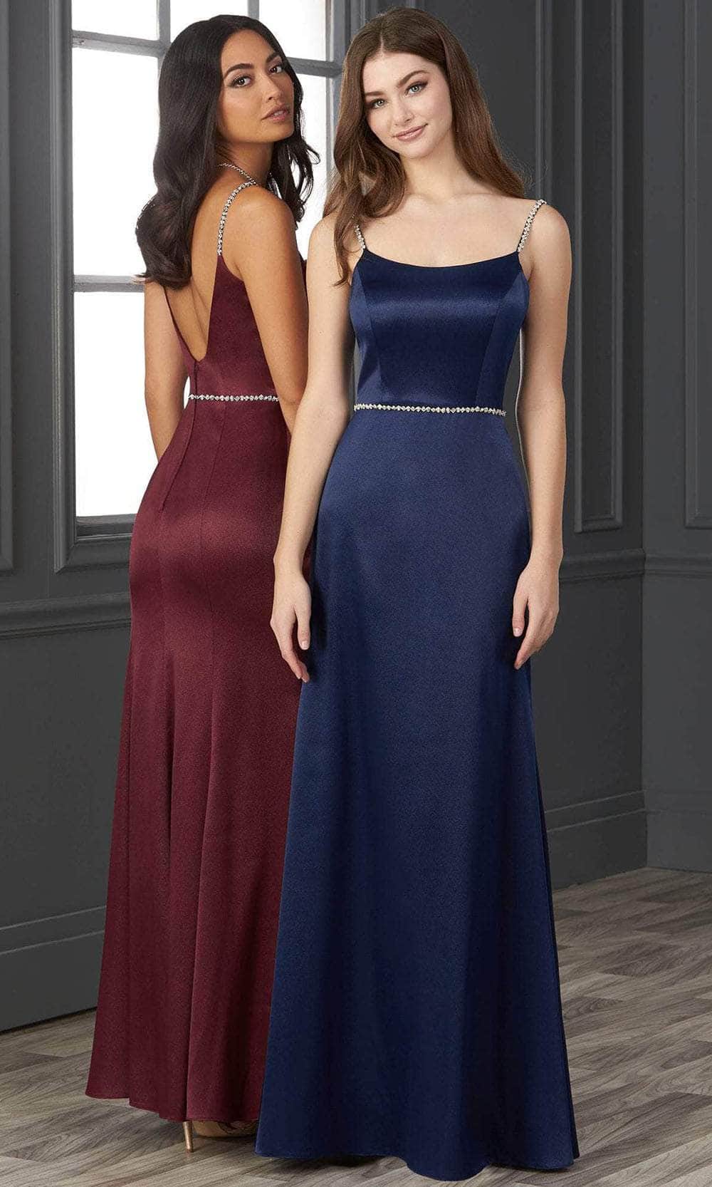 Christina Wu Celebration 22128 - Long Satin Sheath Dress