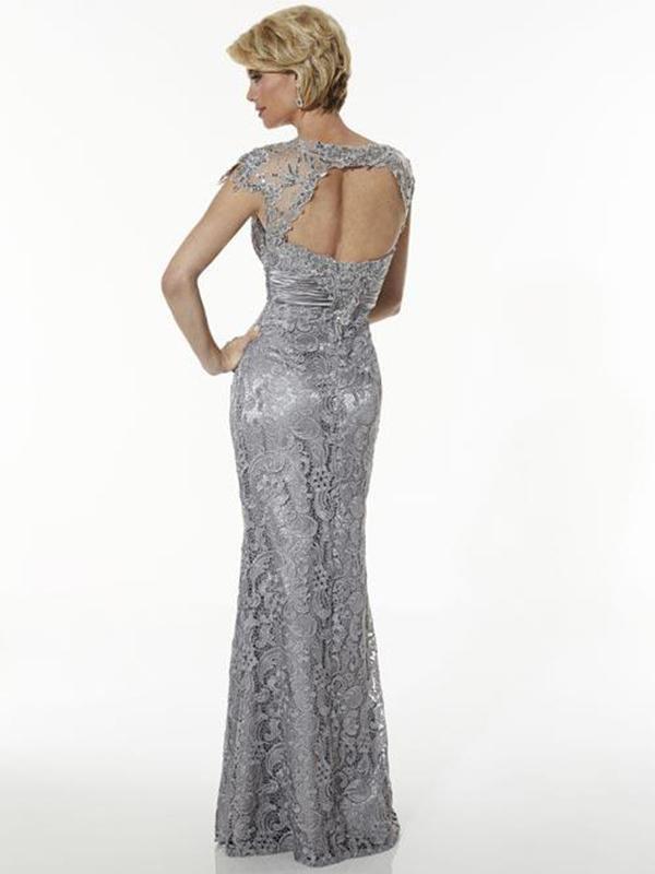 Christina Wu Elegance - 20176 Illusion Neckline Lace Trumpet Gown CCSALE