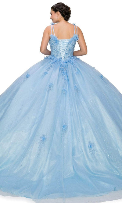 Cinderella Couture 8025J - Embroidered Sleeveless Ballgown Special Occasion Dress