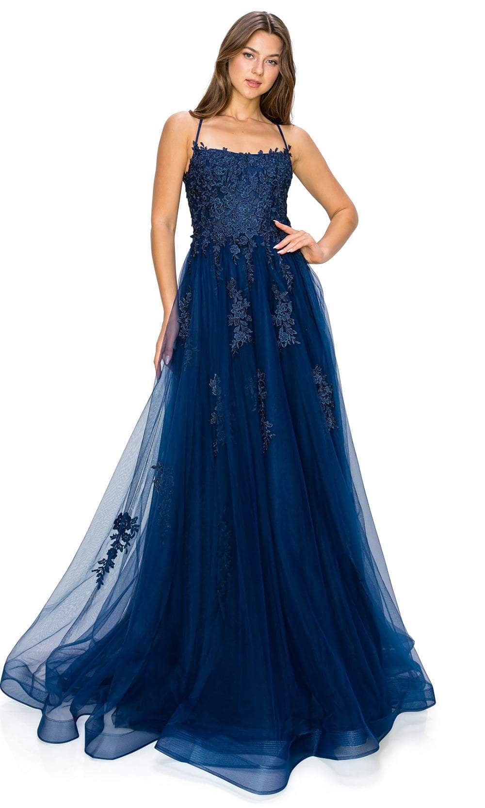 Cinderella Couture 8031J - Scoop A-Line Prom Gown Special Occasion Dress