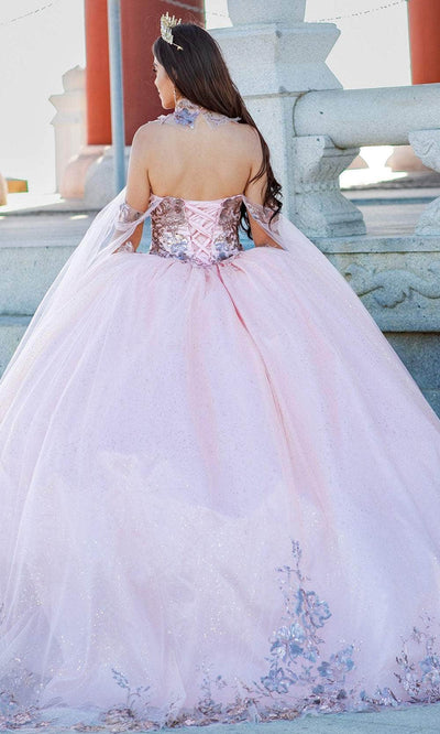 Cinderella Couture 8064J - Off-Shoulder Sweetheart Ballgown Special Occasion Dress