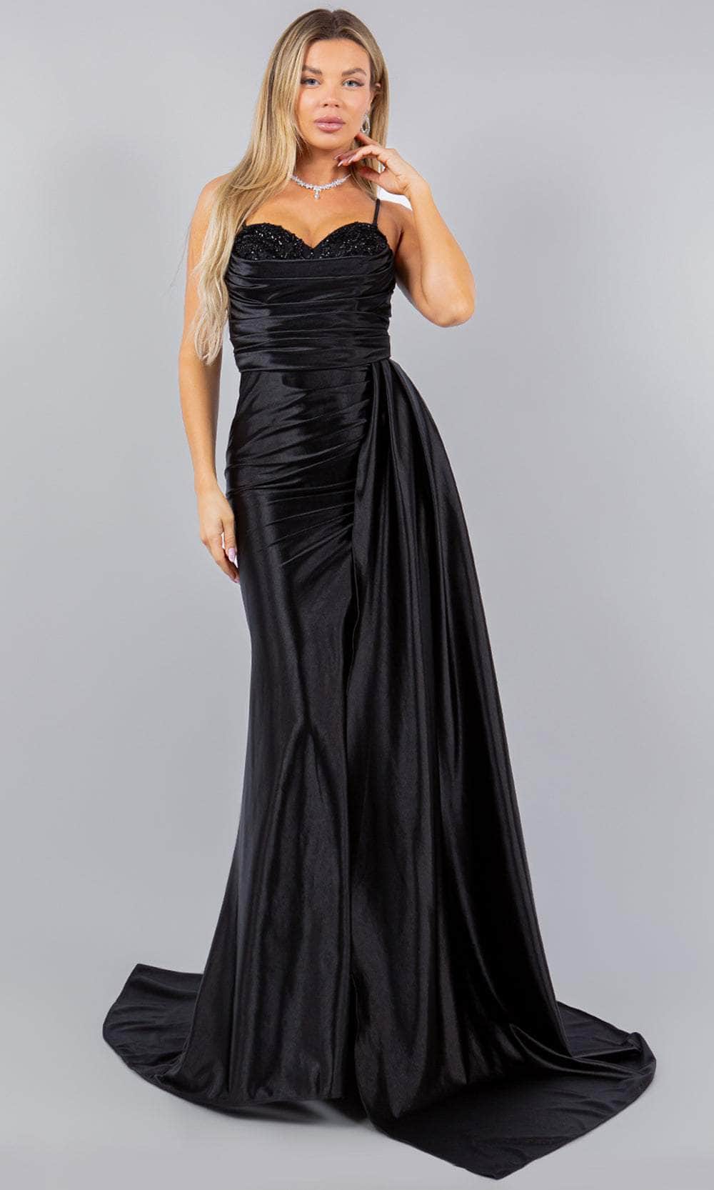 Cinderella Couture 8082J - Strapless Ruched Prom Gown Special Occasion Dress