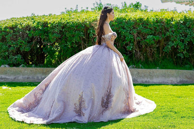 Cinderella Couture 8087J - Sequin Off-Shoulder Ballgown Ball Gowns