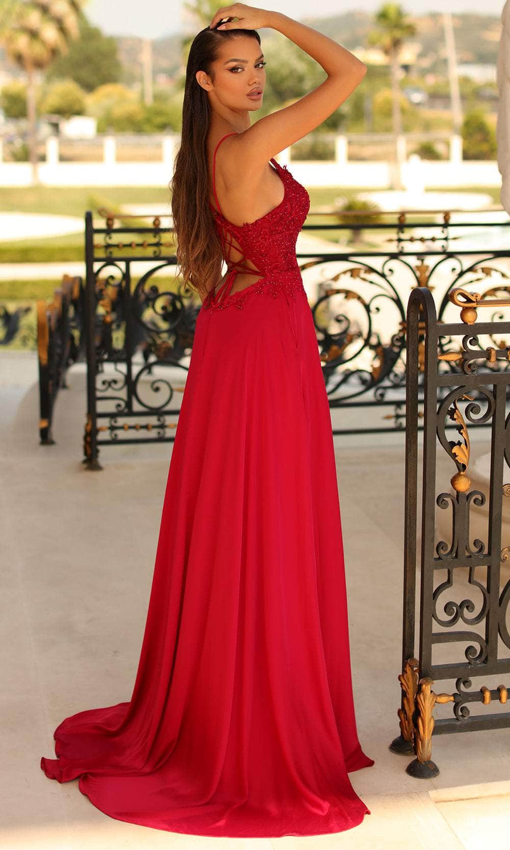 Clarisse 810559 - Beaded Applique Prom Dress Special Occasion Dress