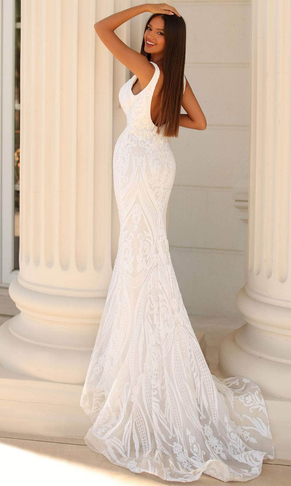 Clarisse 810584 - Lace Mermaid Prom Dress Special Occasion Dress