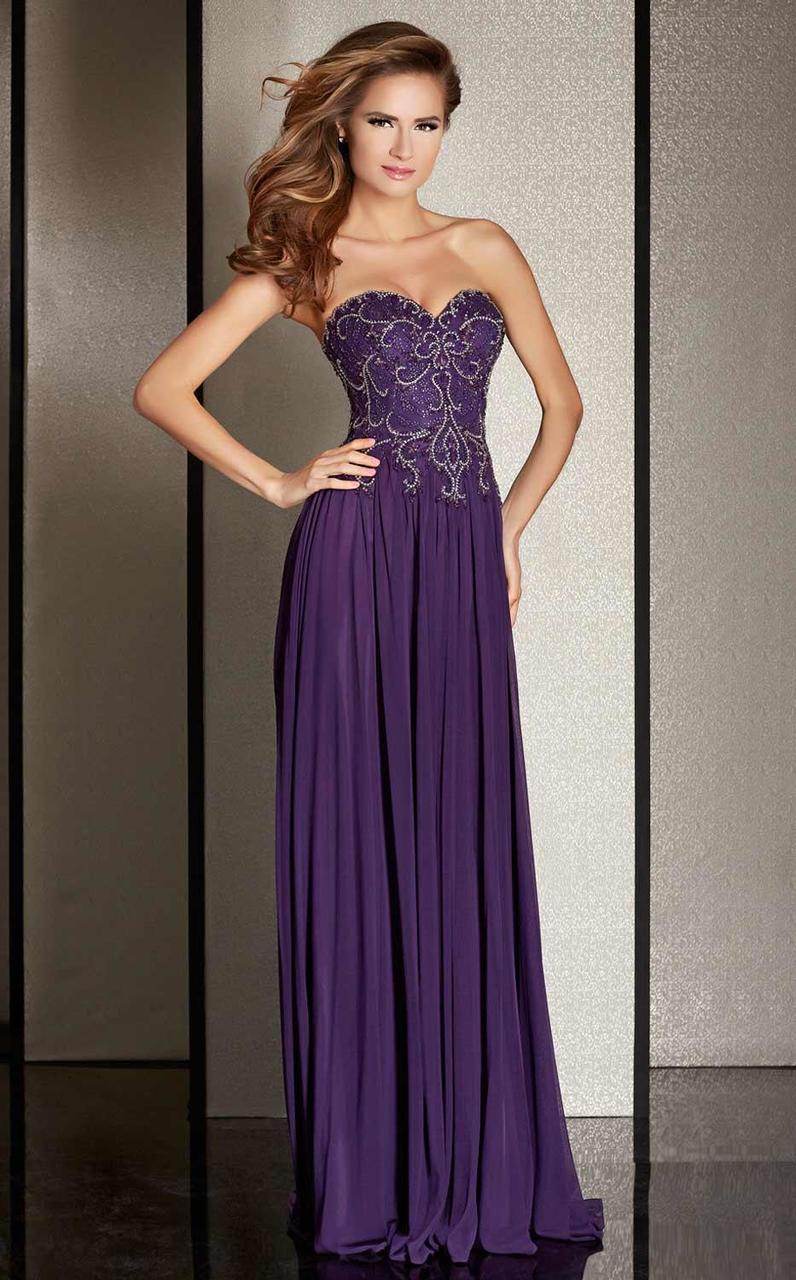 Clarisse - M6229 Embellished Sweetheart Column Dress Special Occasion Dress