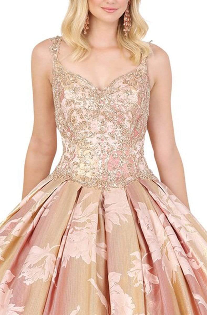 Dancing Queen - 1458 Crystal Embellished Quinceanera Gown Quinceanera Dresses
