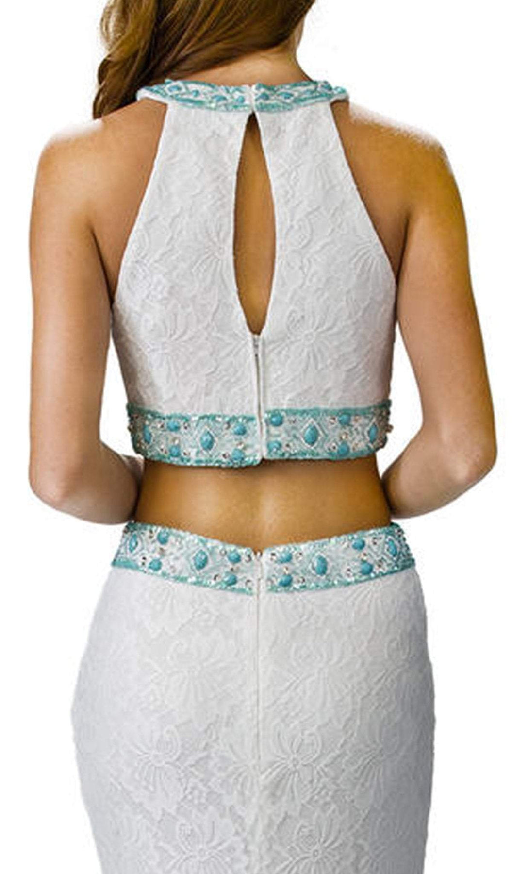 Dancing Queen - 9272 Embroidered Two Piece Formal Dress Special Occasion Dress