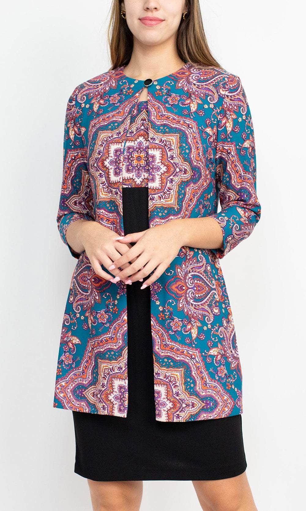 Danny & Nicole 27138M - Sleeveless Print Dress Cocktail Dresses
