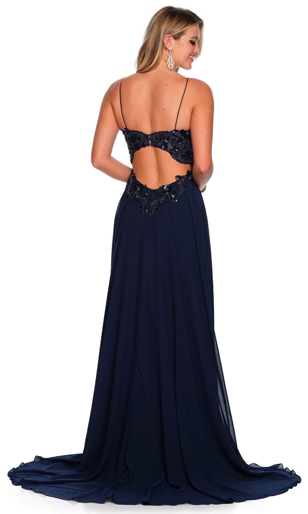 Dave & Johnny 11241 - Embroidered Top Prom Gown Special Occasion Dress