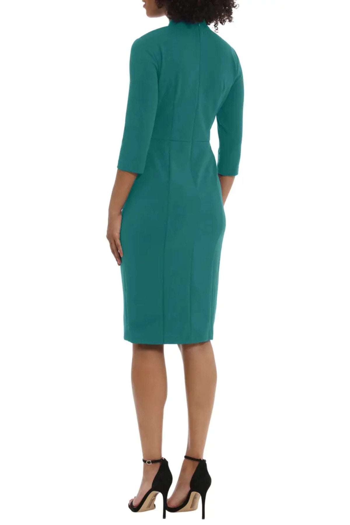 Donna Morgan D6290M - Twisted Neck Sheath Dress Special Occasion Dresses