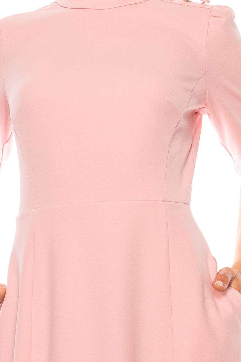 Donna Morgan D6953M - High Neck A-Line Dress Special Occasion Dresses