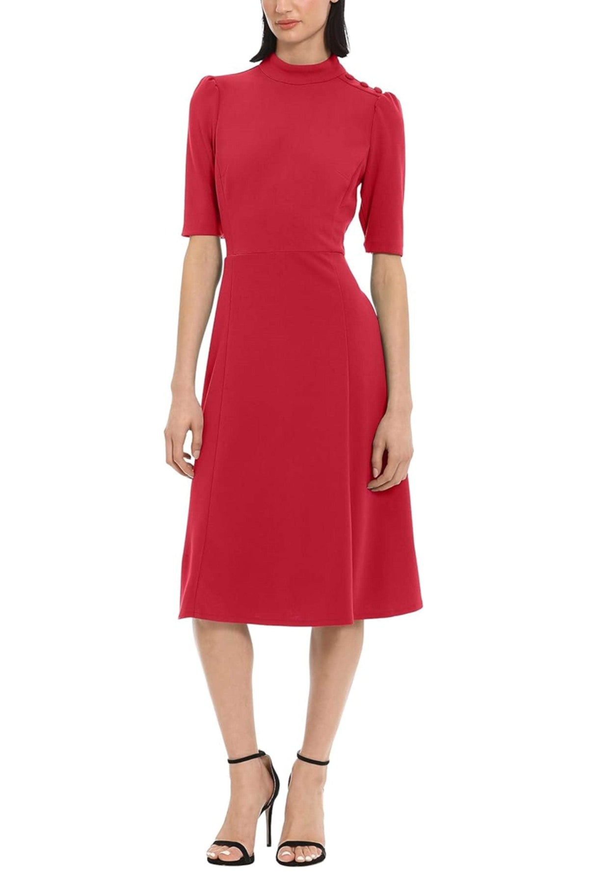 Donna Morgan D6953M - High Neck A-Line Dress Special Occasion Dresses