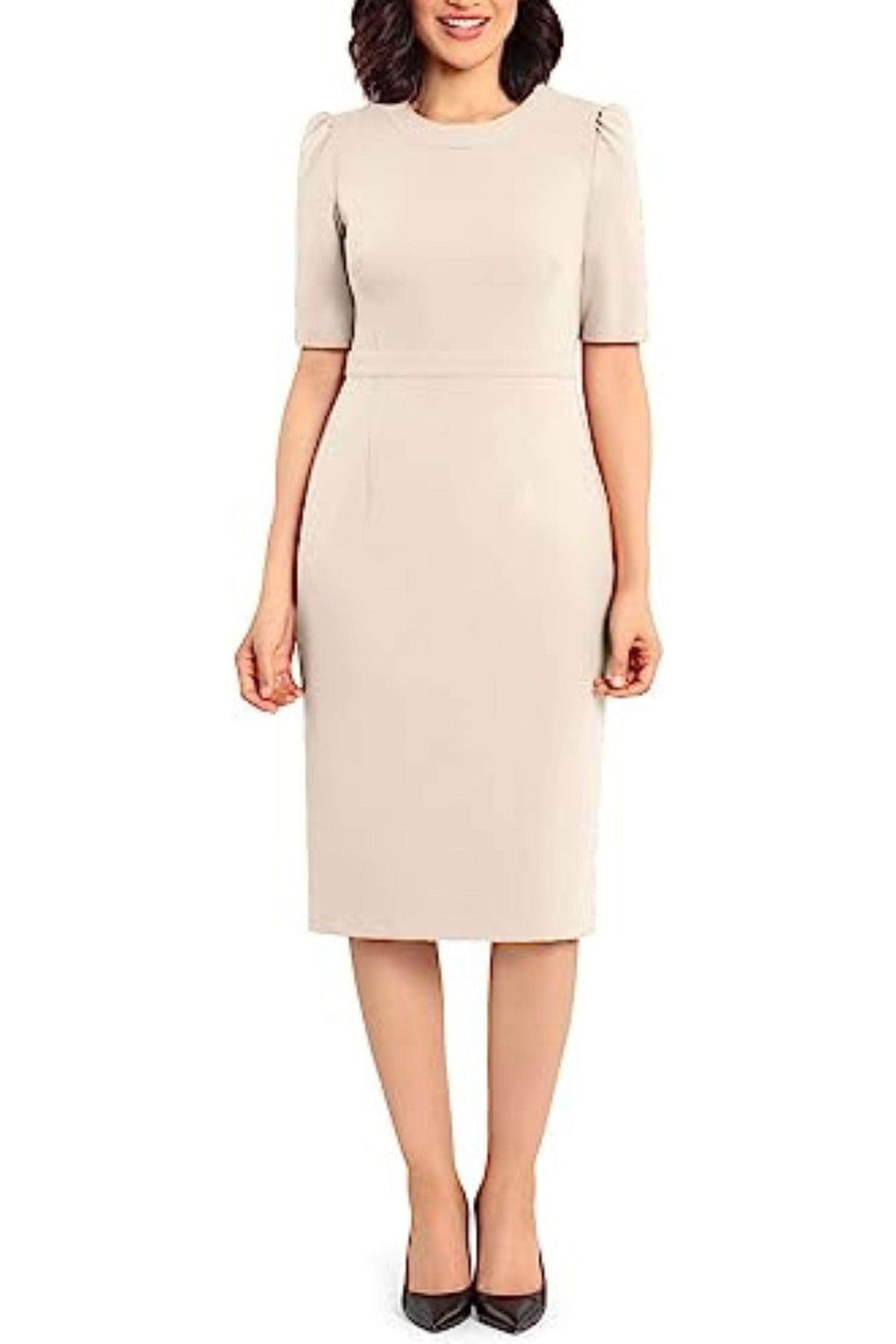 Donna Morgan D7480M - Short Sleeve Sheath Dress Special Occasion Dresses