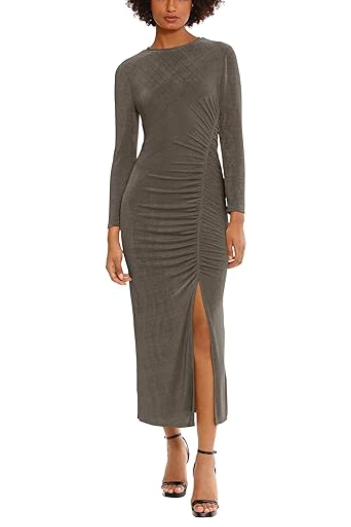 Donna Morgan D9154M - Fitted Bodice Long Sleeve Long Dress Special Occasion Dresses