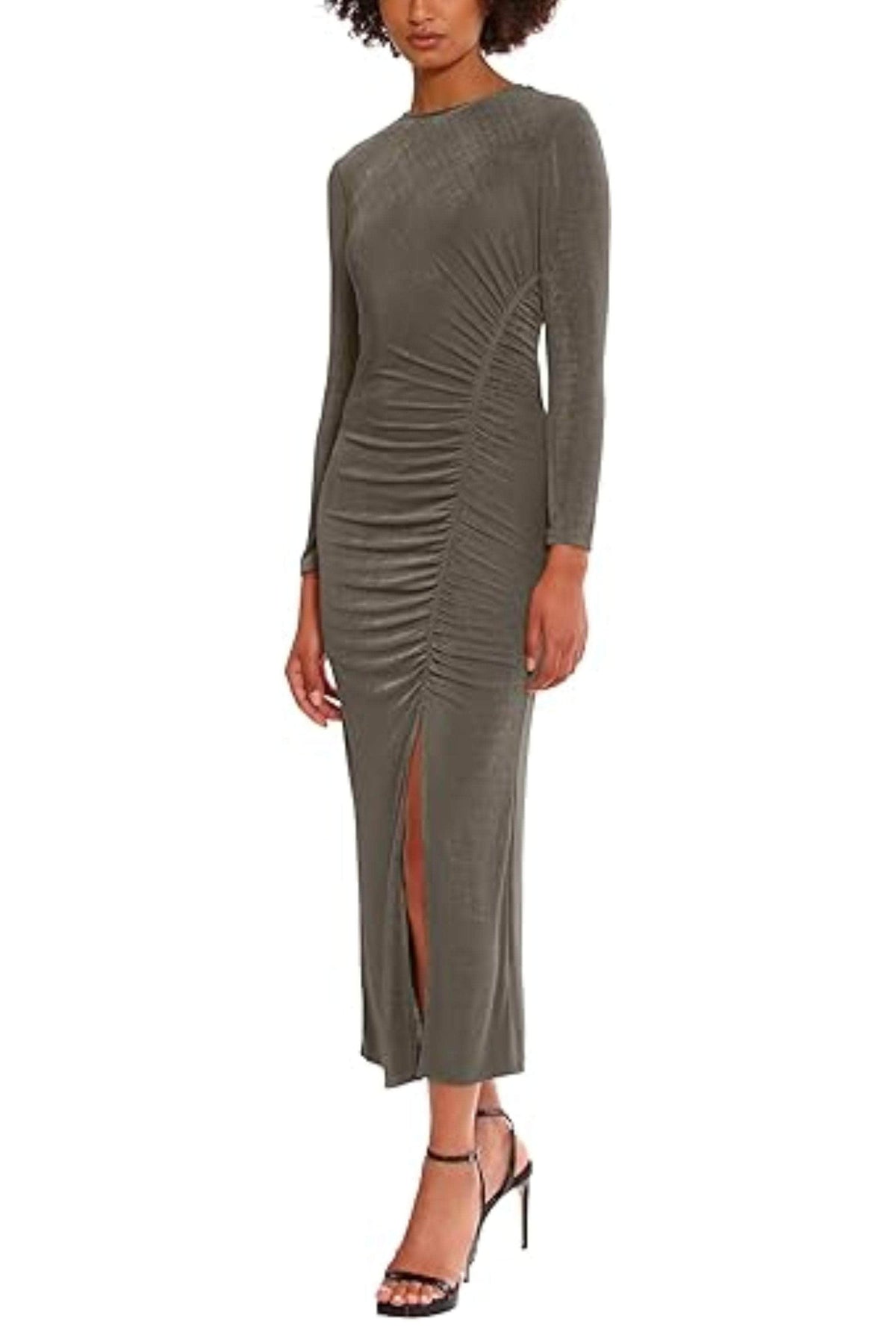 Donna Morgan D9154M - Fitted Bodice Long Sleeve Long Dress Special Occasion Dresses