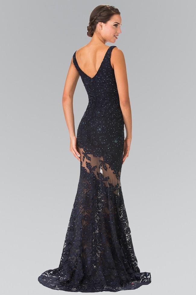 Elizabeth K Bridal - GL2249 Sleeveless Lace Long Dress Special Occasion Dress