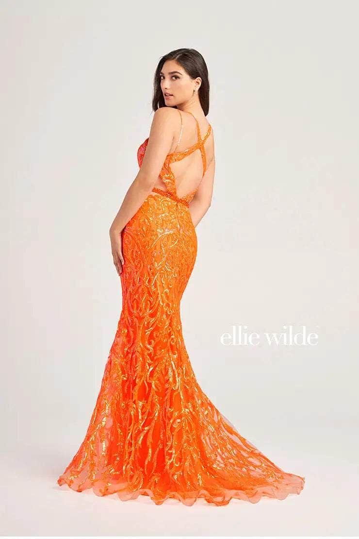 Ellie Wilde EW35007 - Sleeveless Beaded Gown