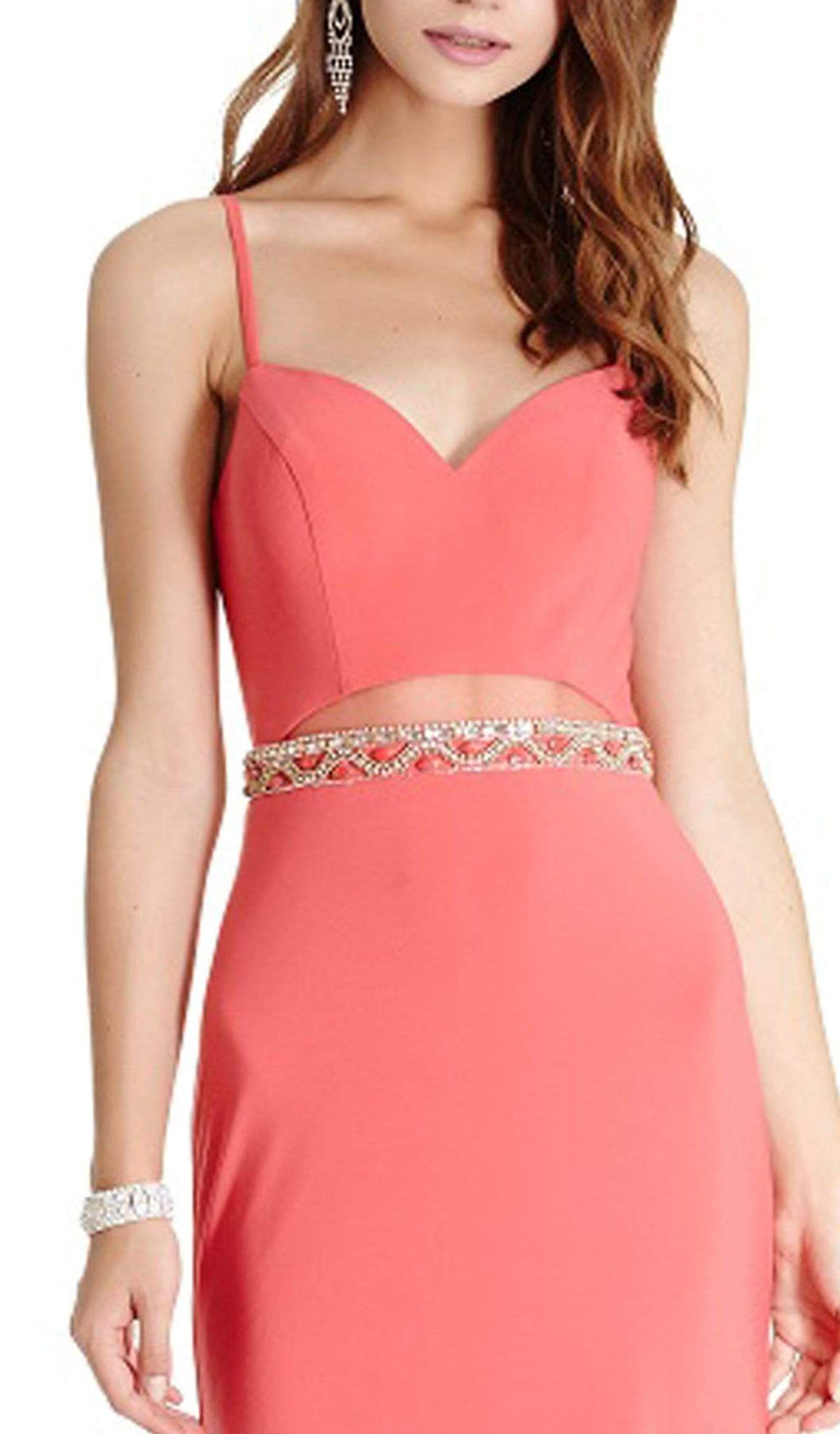 Embellished Sweetheart Sheath Prom Dress Dress