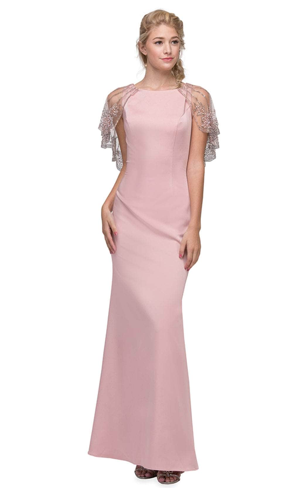 Eureka Fashion 7003 - Bateau Sheath Formal Gown Mother of the Bride  Dresses