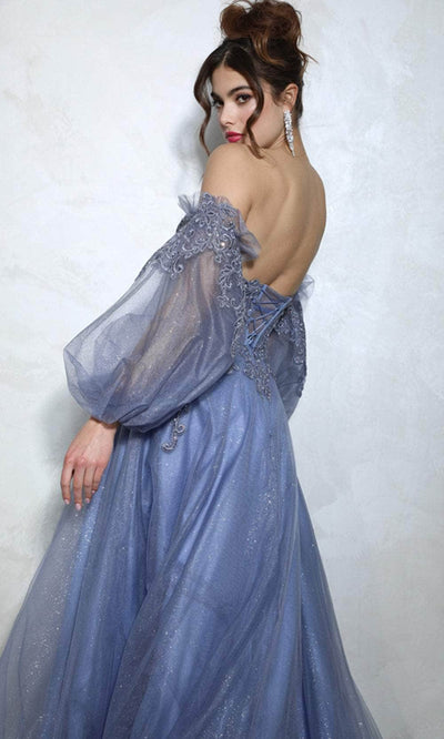 Eureka Fashion 9505G - Sweetheart Illusion Corset Prom Gown Prom Dresses