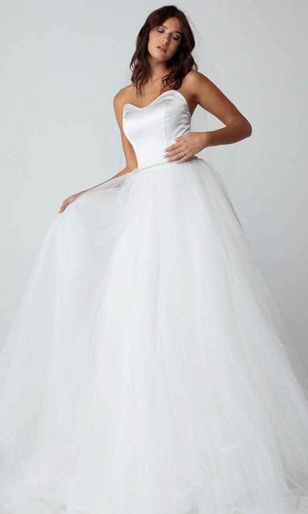 Eureka Fashion 9515 - Strapless Sweetheart Wedding Gown Wedding Dresses