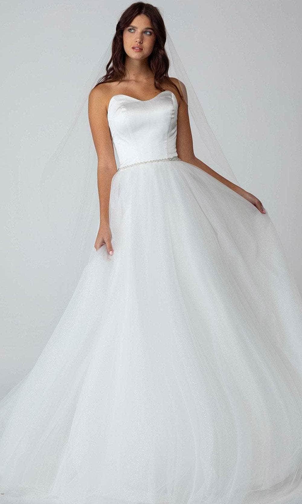Eureka Fashion 9515 - Strapless Sweetheart Wedding Gown Wedding Dresses