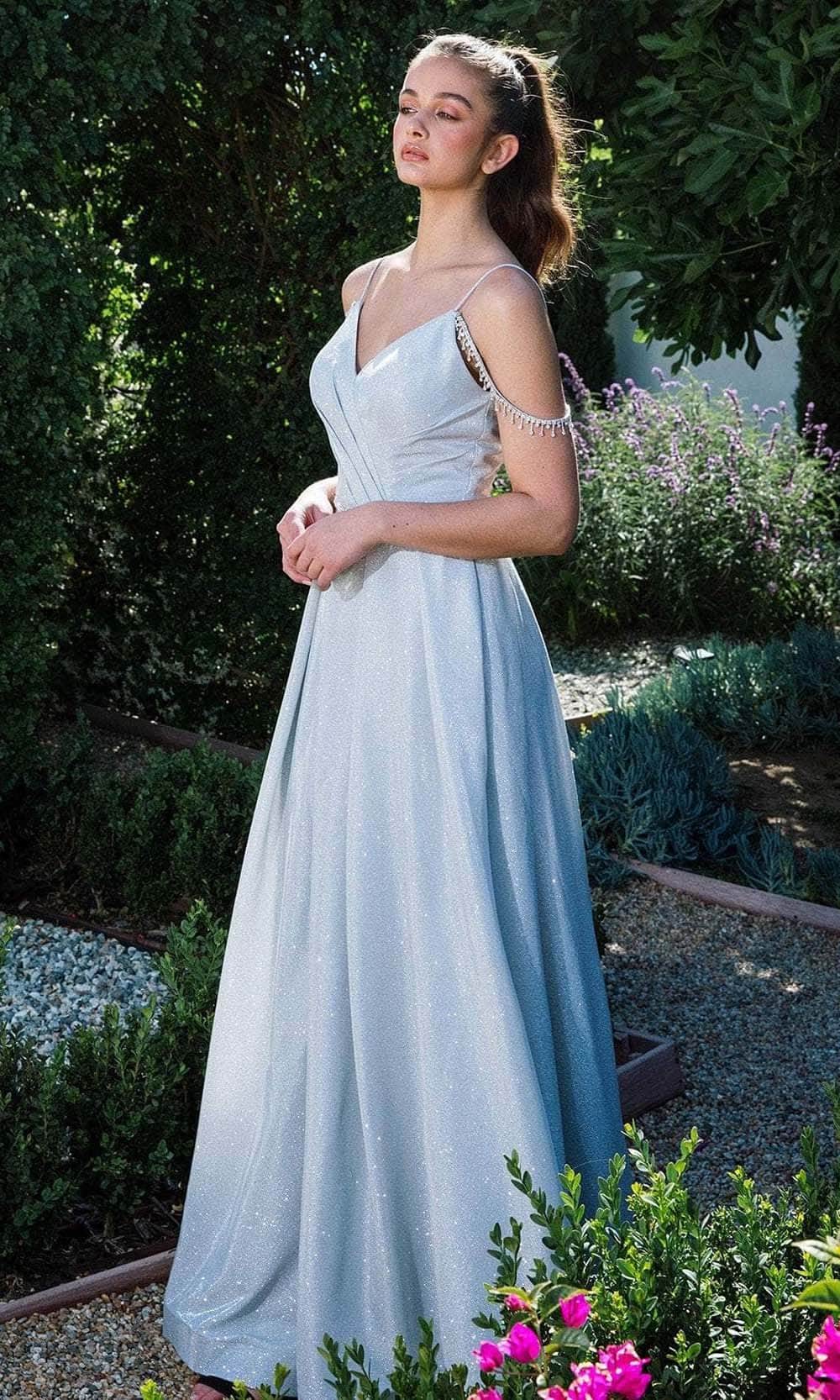 Eureka Fashion 9800 - Glittered Sleeveless Evening Gown Evening Gown