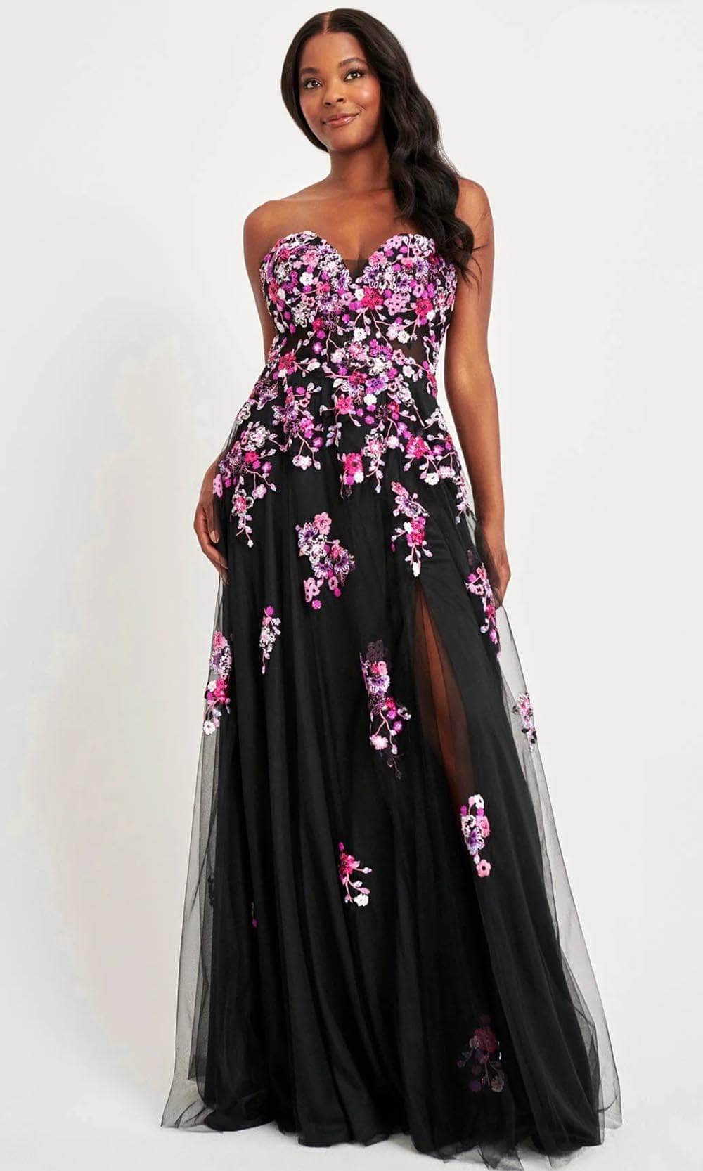 Faviana 11028 - Floral Gown