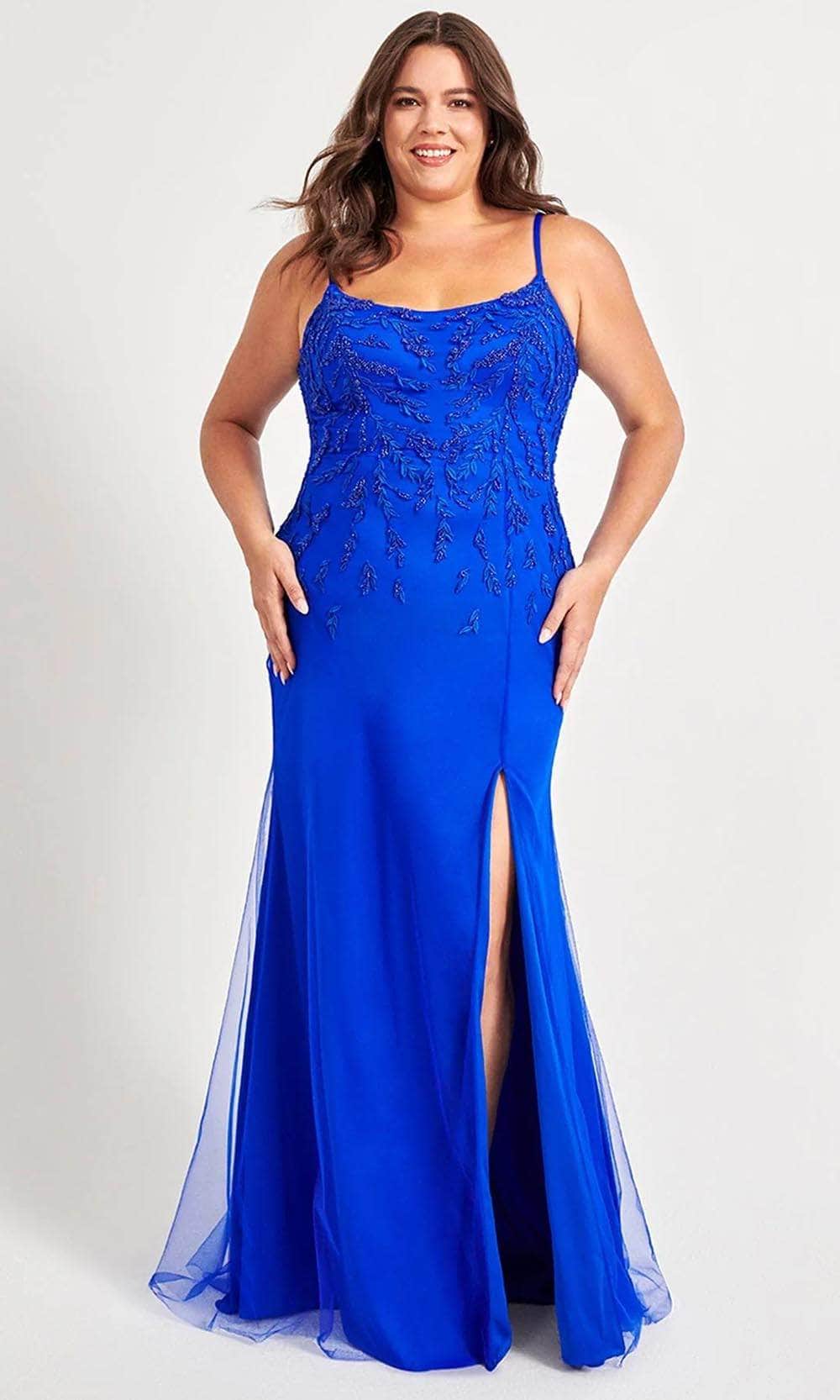 Faviana 9559 - V-Back Gown 12W / Royal