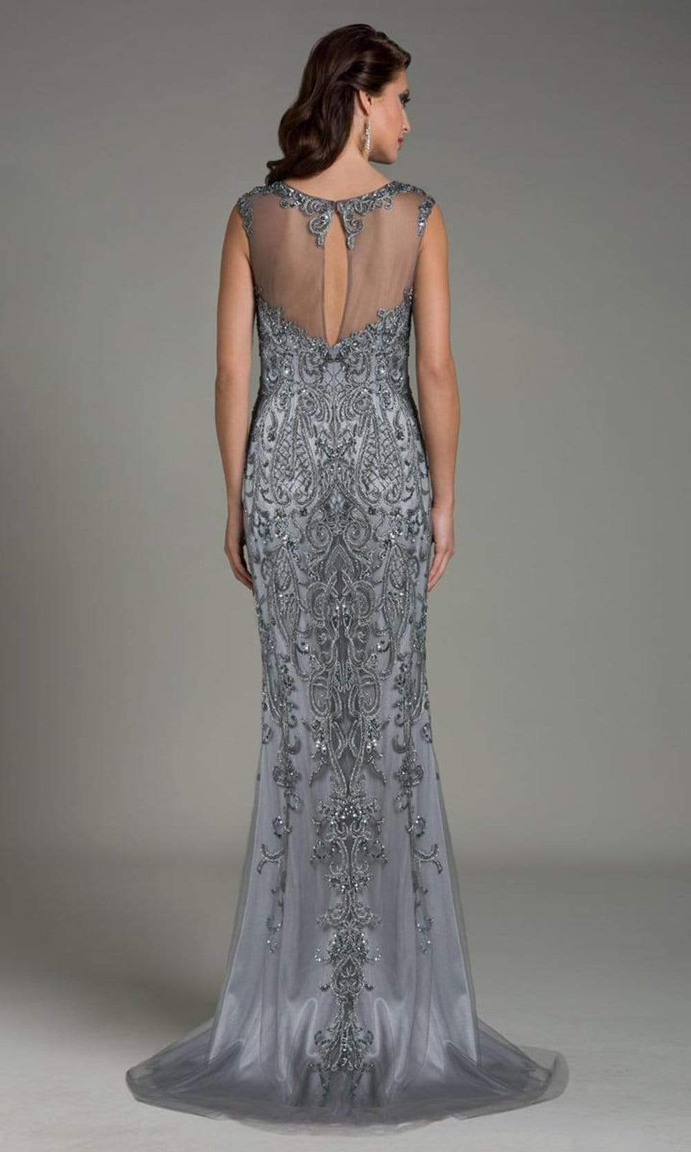 Feriani Couture - 26154 Embellished Sleeveless Evening Gown Mother of the Bride Dresses