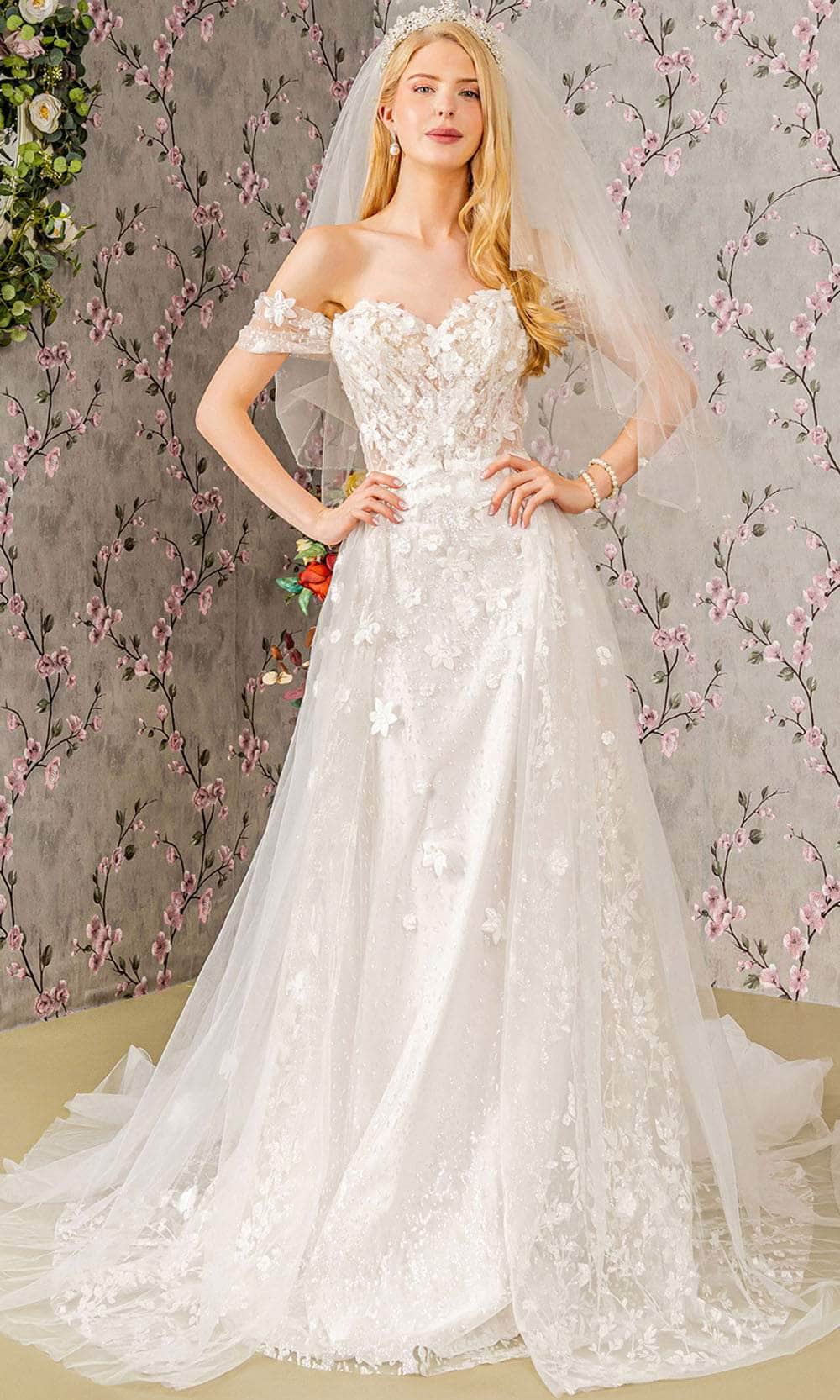 GLS by Gloria GL3423 Prom Dress - Ivory | NewYorkDress GLS by Gloria GL3423 Prom Dress - Ivory | NewYorkDress