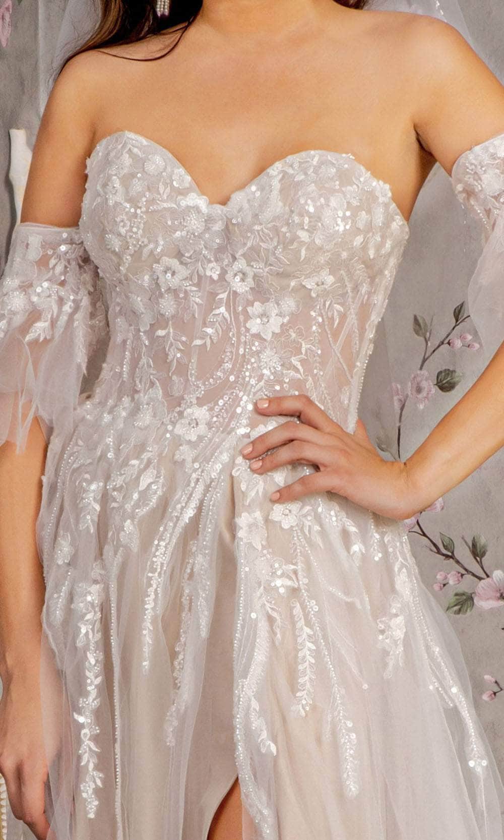 GLS by Gloria Bridal GL3427 - Strapless Sweetheart Wedding Dress Wedding Dresses