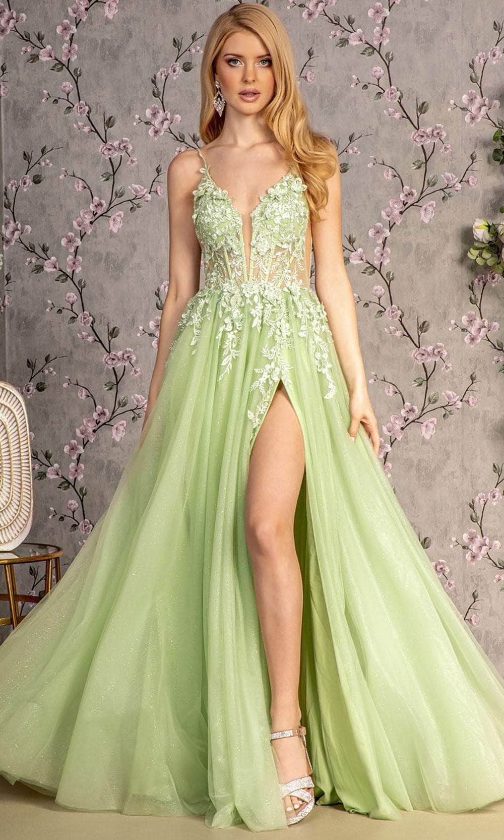 red yellow green mesh dress SS26 Deolinda main image 0