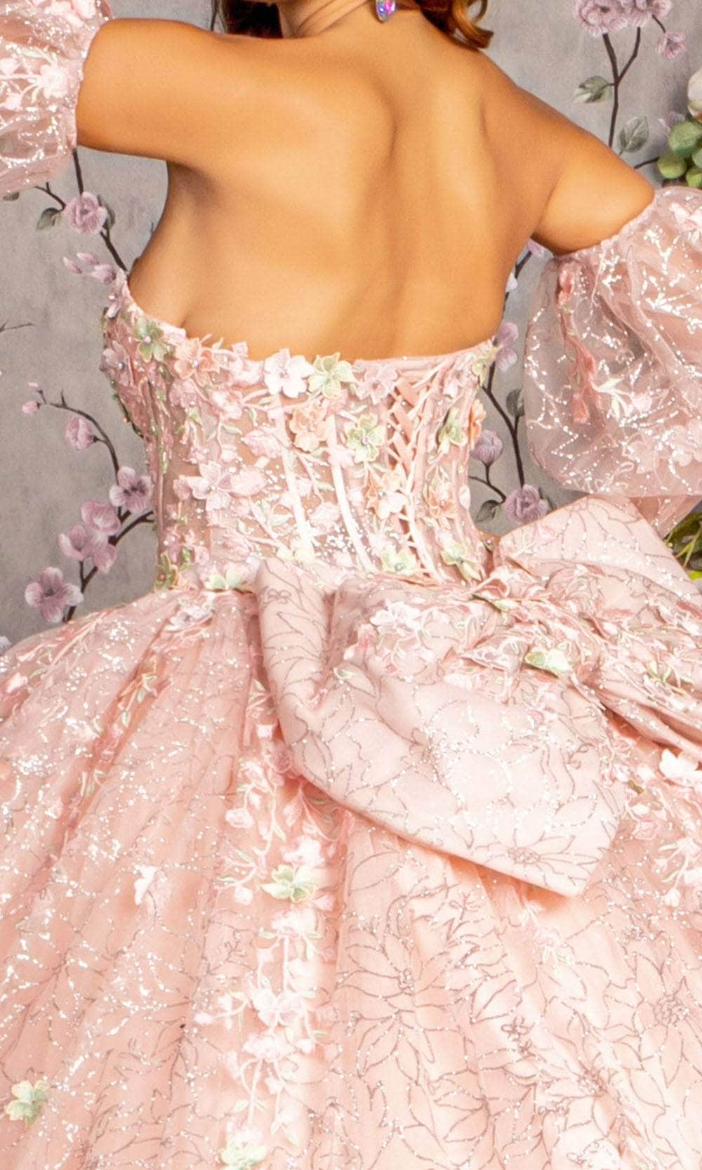 GLS by Gloria GL3466 - Strapless Embellished Gown Ball Gowns