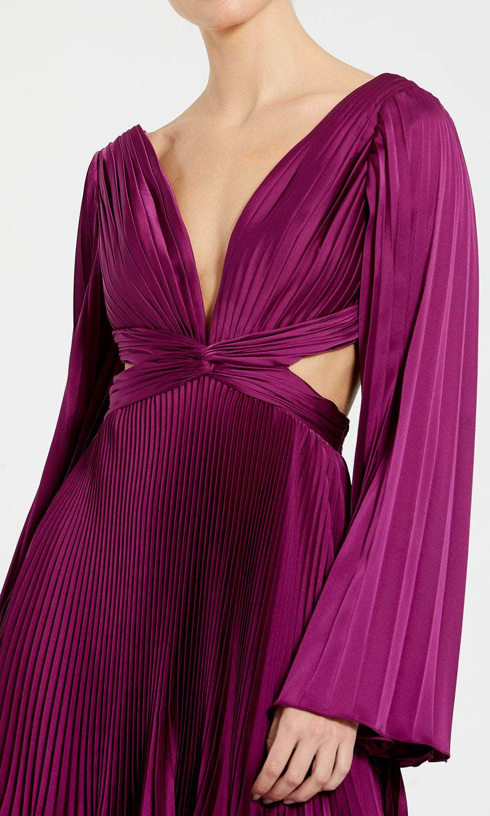 Ieena Duggal 27379 - Pleated Cut Outs Cocktail Dress Cocktail Dresses