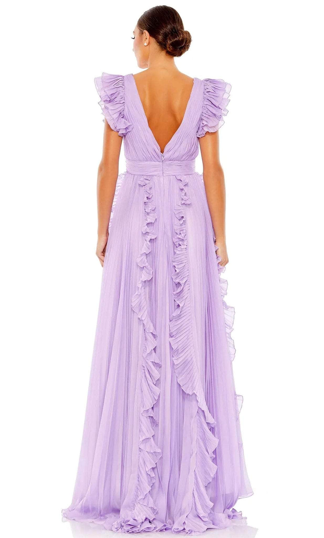 Ieena Duggal 49539 - V-Neck Dress